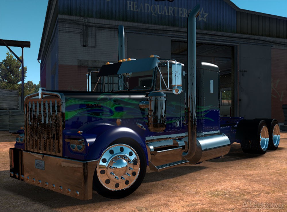 ATS Kenworth w900a custom  American Truck Simulator mods