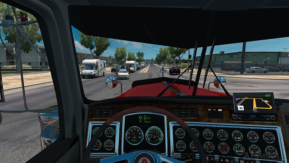 Kenworth W900 Fixed American Truck Simulator Mods