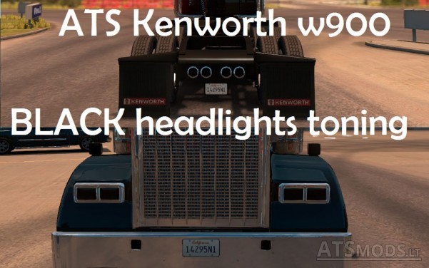 Kenworth-W900-Black-Headlights-Toning-1