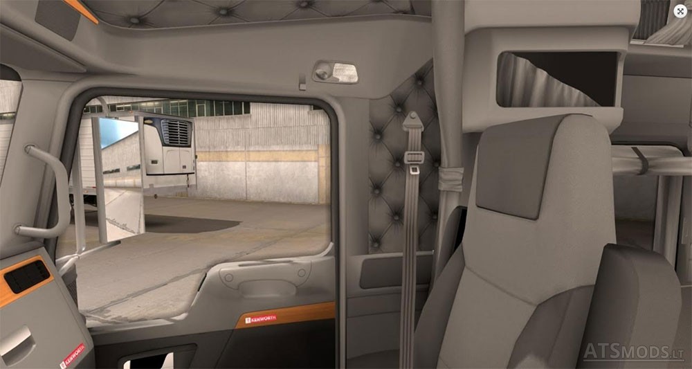 Kenworth W900 M Lite Interior American Truck Simulator Mods