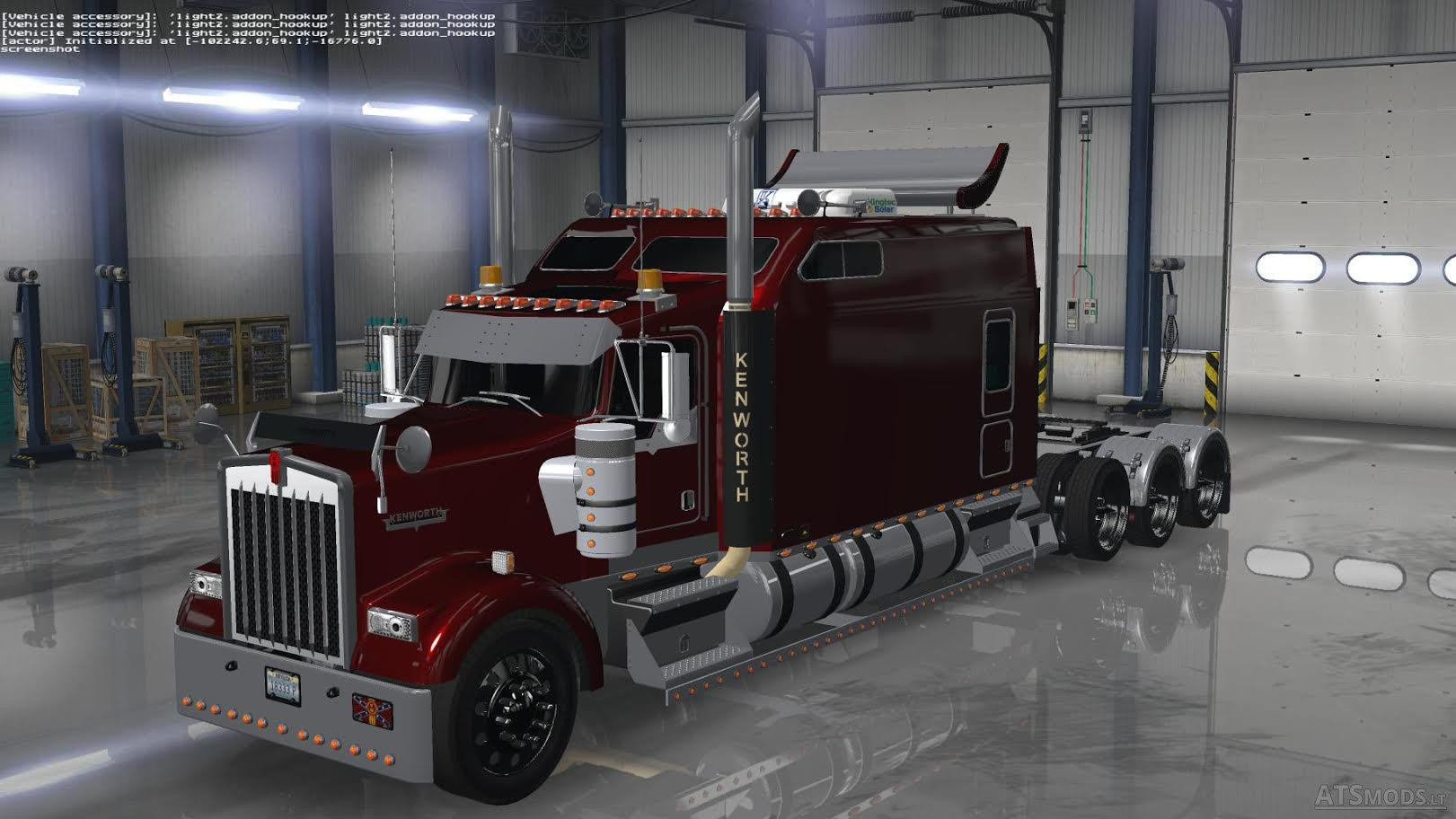 Kenworth W900 Long Remix Ats 1 5 American Truck Simulator Mods
