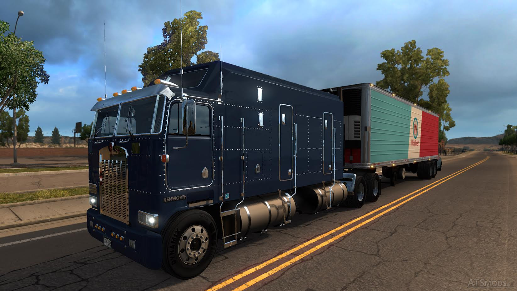 Kenworth K100 ATS 1.6.x American Truck Simulator mods