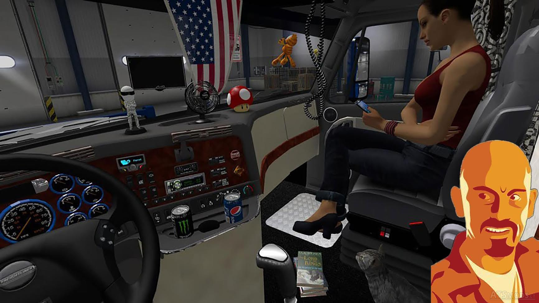 Freightliner Cascadia Dlcs Addon American Truck Simulator Mods