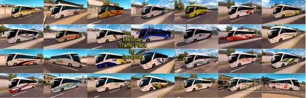 Pack adds in traffic vehicles for Mexican maps Mexican Traffic Pack by Jazzycat v 1.8