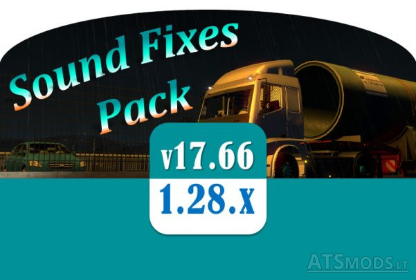  Pack provides improvements to common sounds in the game Sound Fixes Pack v 17.66