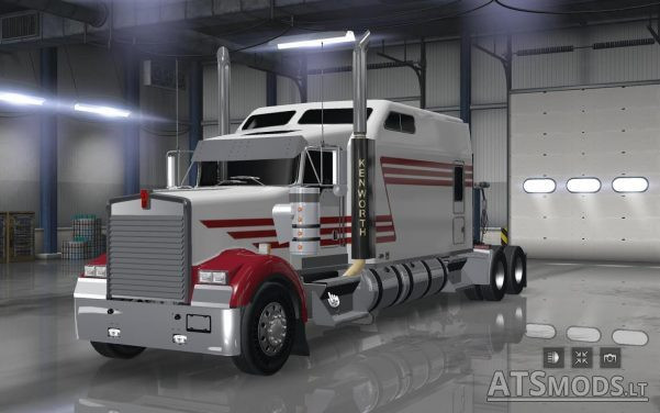Kenworth W900 Long Remix 1 29 American Truck Simulator Mods