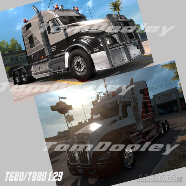 They say if people steal and copy your stuff TomDooley’s Enhanced Kenworth T680/T880 1.29