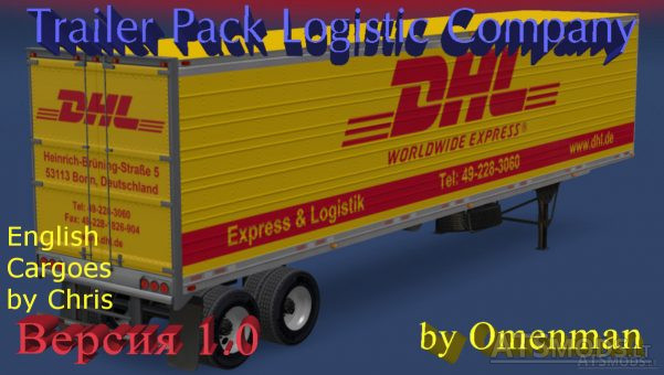 This addon translates Russian to English for the Trailer Pack Logistic Company v  Trailer Pack Logistic Company v 1.0 – English addon