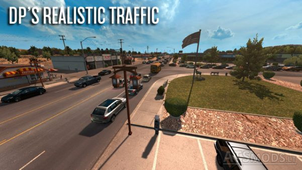 This mod not only increases the density of the traffic but also changes its behaviour to c DP’s Realistic Traffic 1.0 Beta 5