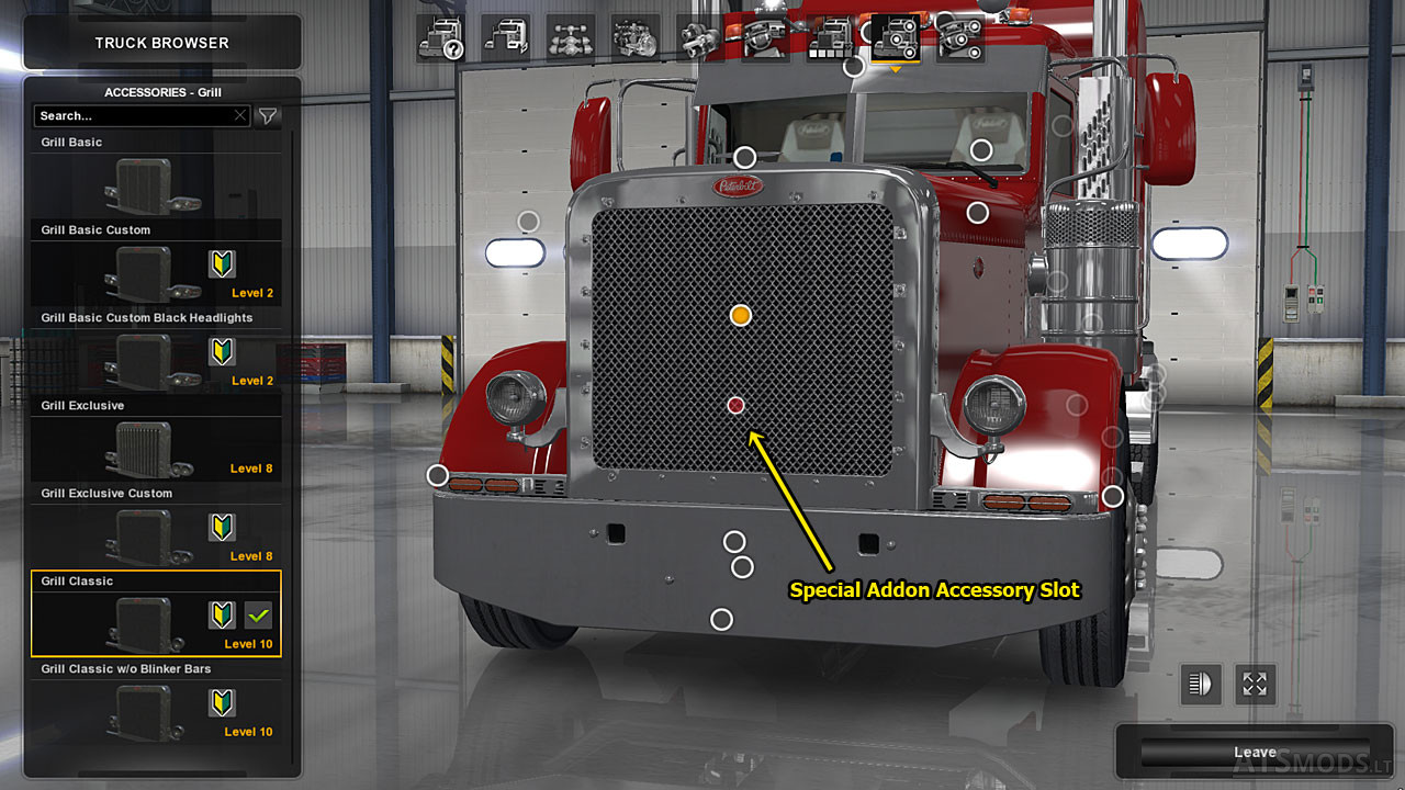 Peterbilt 389 Accessories Pack American Truck Simulator Mods