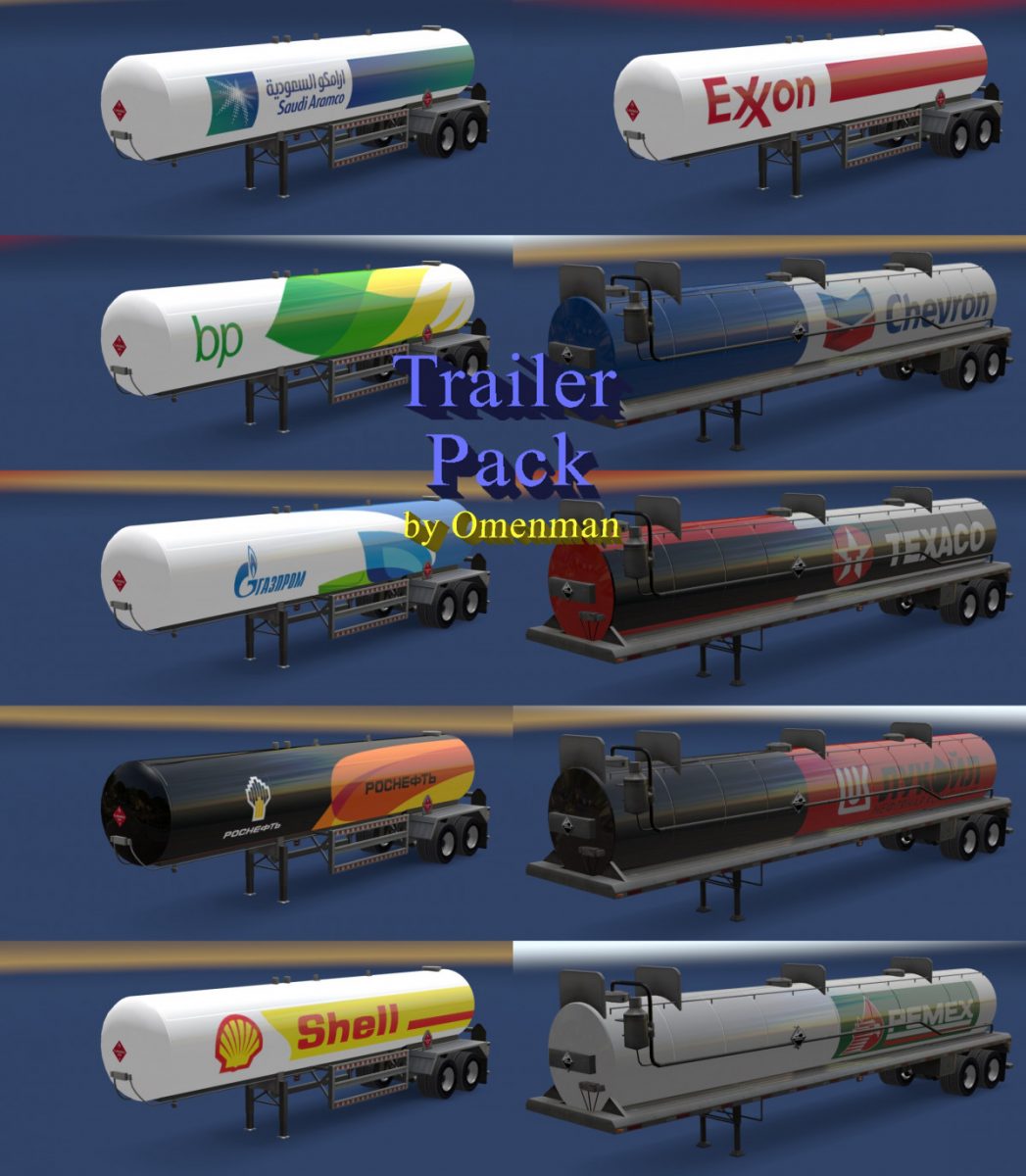 Trailer Pack Fuel v 1.0 | ATS mods