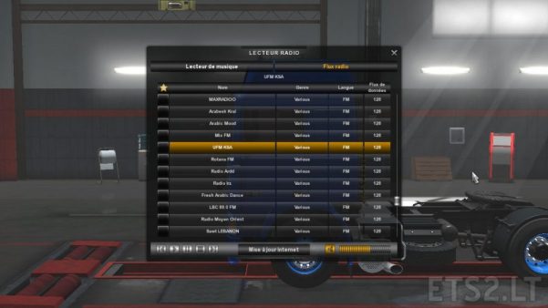  Radio Arab Version 2 Upgrade New 9 Radios Arab For ATS 1.29 AND 1.30