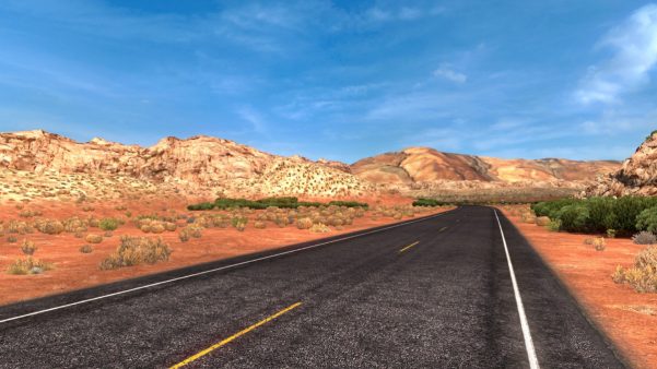 This mod replaces textures for mountains and terrain around the map of ATS New Mountain Textures v 6.0