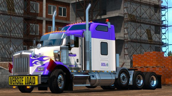  Pflame Skin for GTM Kenworth T800