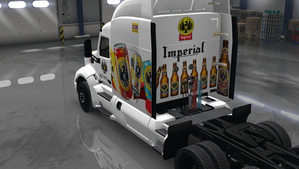 De nuevo un nuevo skins para ATS en este caso para el modelo peterbil  Costa rica imperial peterbil 579