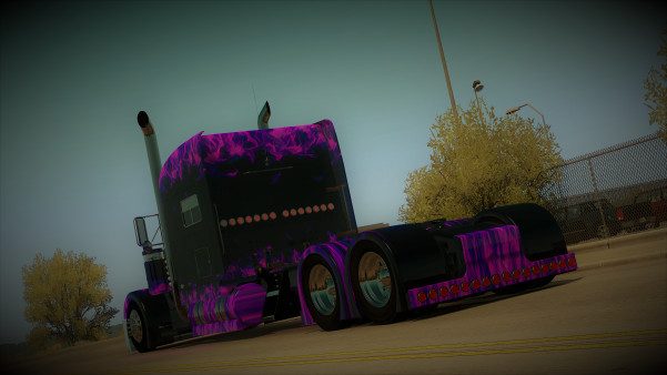 Custom Purple Trappers Trucking skin for Vipers  Trappers Trucking Skin for Vipers 389