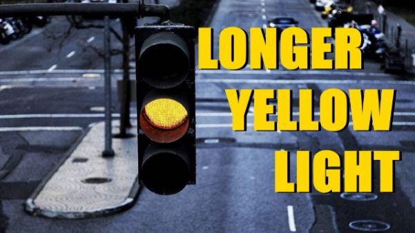 Increases the time of the yellow lights to  Longer Yellow Light