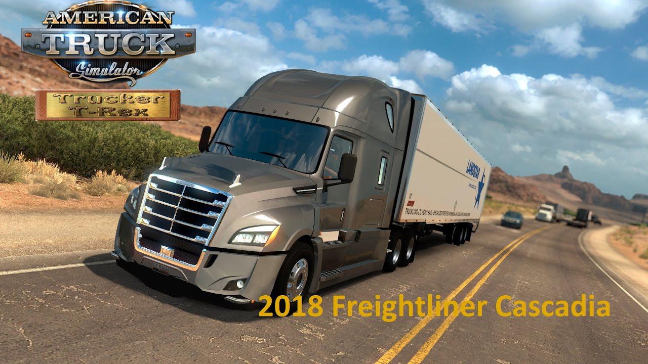 2018 Freightliner Cascadia American Truck Simulator Mods
