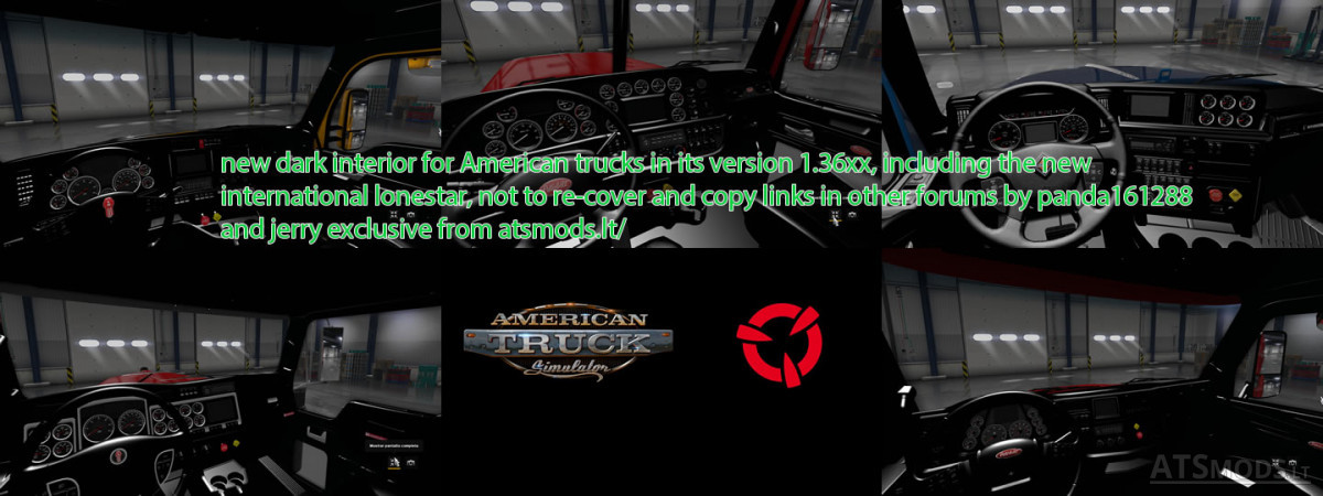 Interiors American Truck Simulator Mods