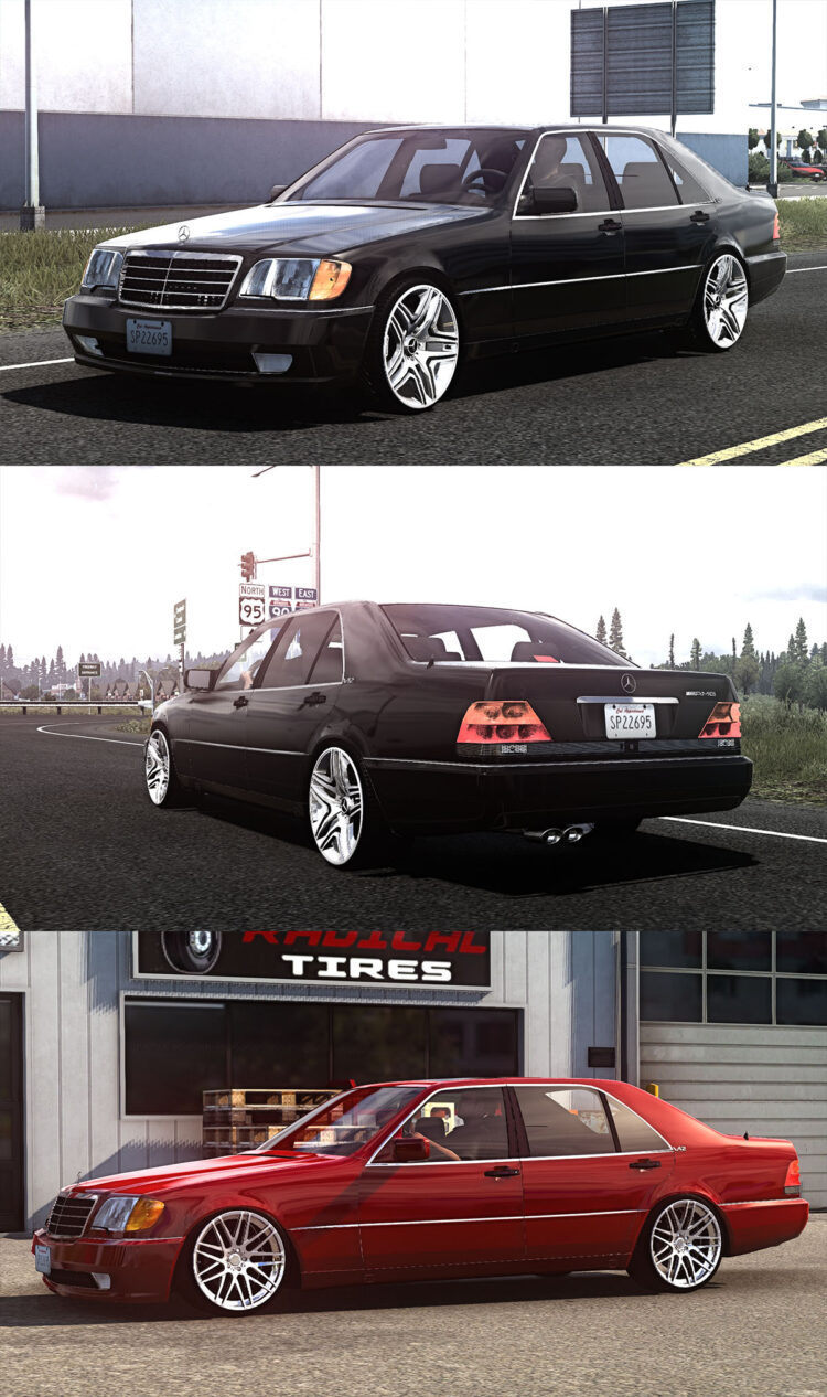 Mercedes-Benz W140 S-Class S600 V2.2 1.44