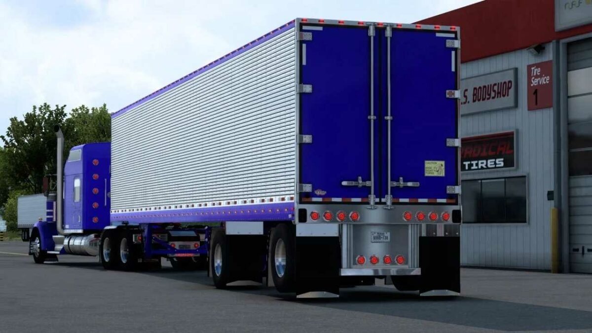 Custom Reefer Trailer | ATS mods