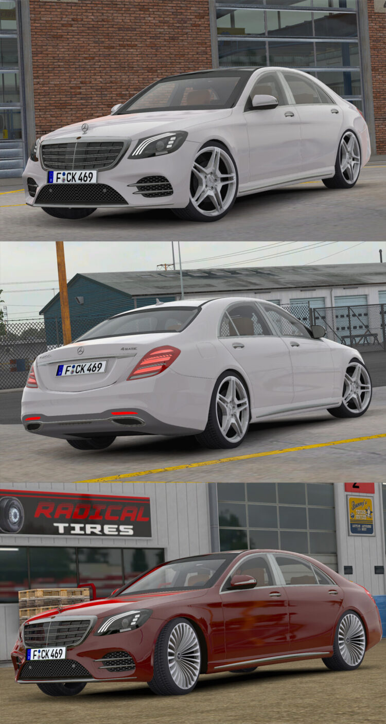 Mercedes-Benz W222 S-Class S-400d V4.8 1.50