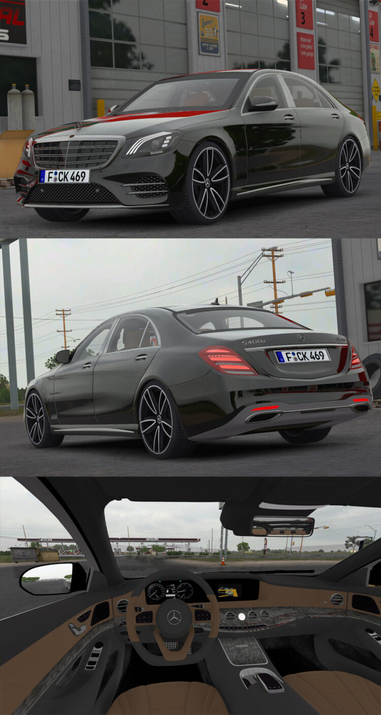 Mercedes-Benz W222 S-Class S-400d V4.8 1.50