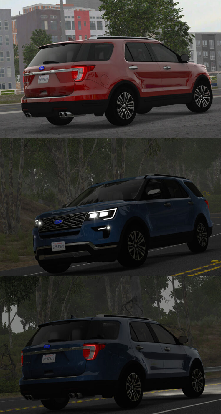 Ford Explorer Platinum 2019 V1.3 1.50