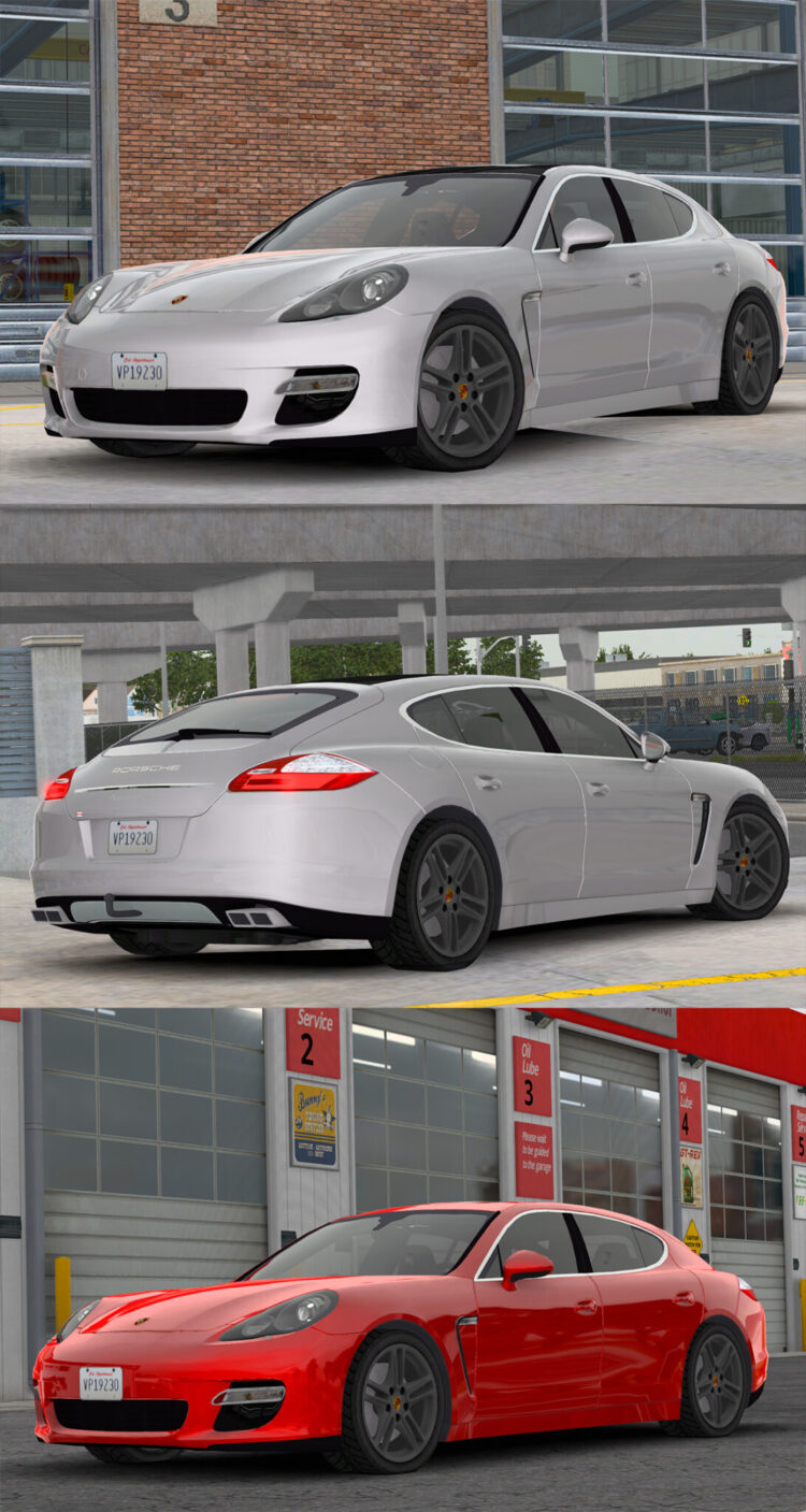 Porsche Panamera Turbo 970 2010 V7.8 1.50
