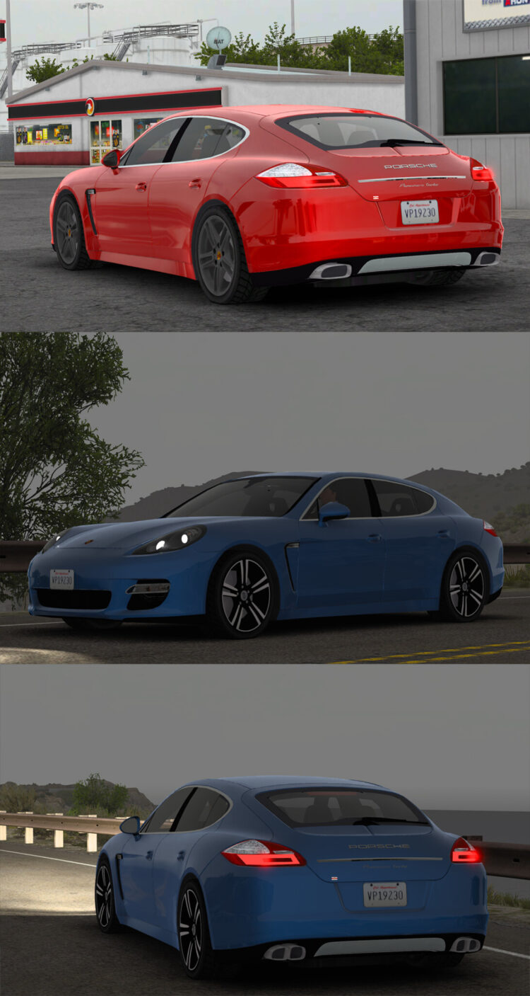 Porsche Panamera Turbo 970 2010 V7.8 1.50