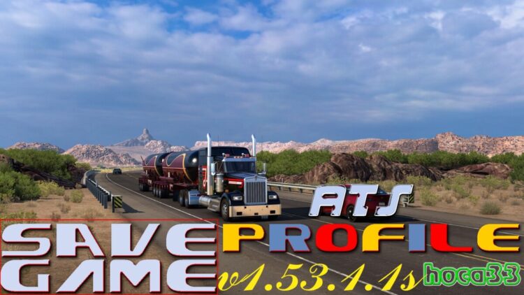 ATS &ndash; Save Game (Profile) 1.53.1.1s