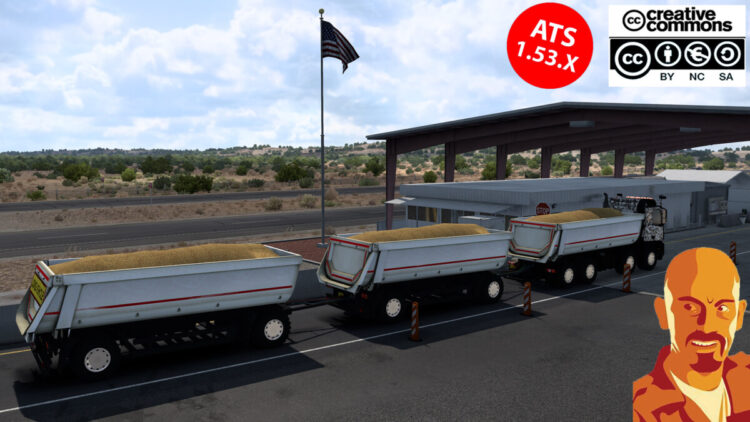 AGRAR KIPPER TRAILER v3.1 ATS 1.53.x