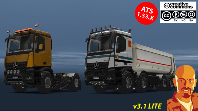 DAIMLER-M.B. AROCS AGRAR v3.1 ATS 1.53.x