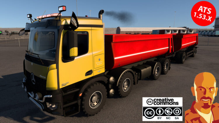 DAIMLER-M.B. AROCS AGRAR v3.1 ATS 1.53.x