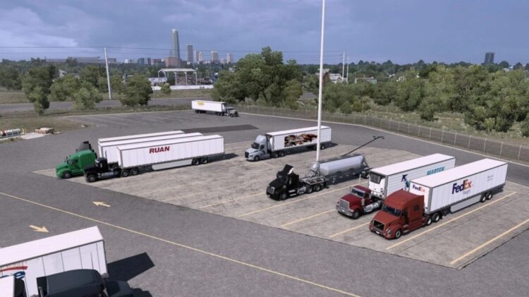 More various parked Trucks & Trailers v26.02.25