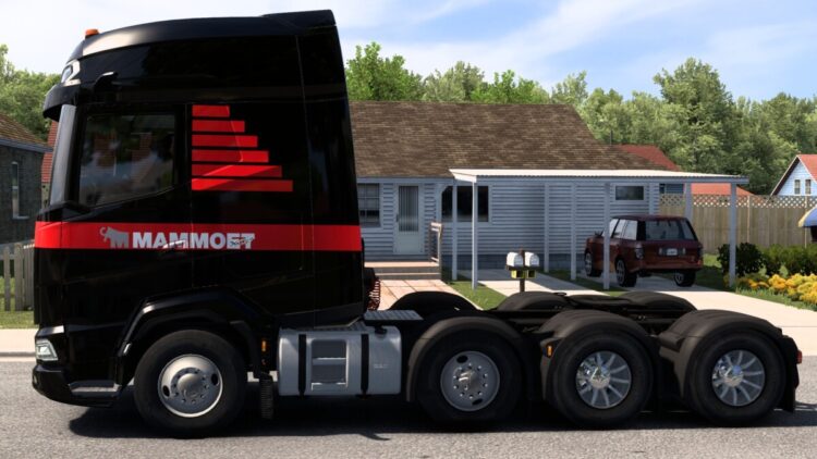 DAF 2025 ATS BY RODONITCHO MODS 1.0 1.54 28 02 2025