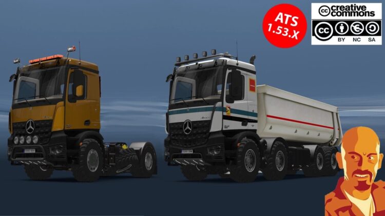 DAIMLER-BENZ AROCS AGRAR v3.2 ATS 1.53.x