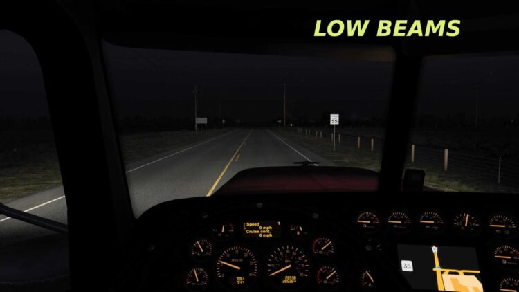 Real Good Headlights for SCS Trucks v3.2