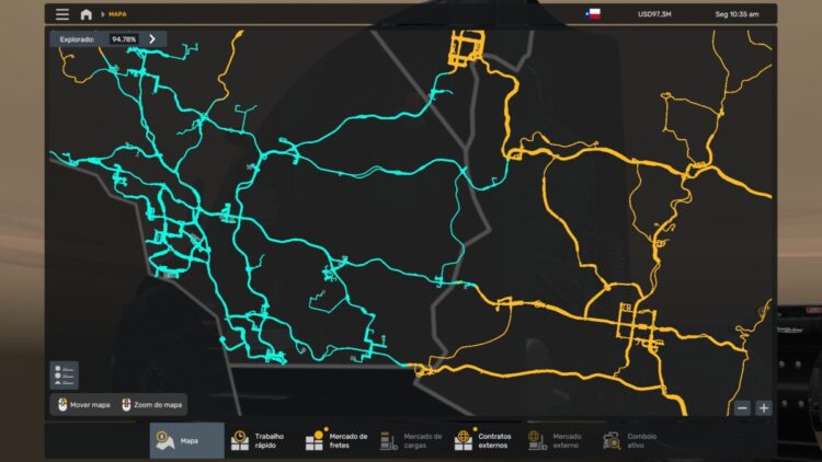 UNDISCOVERED MAP + ULTRA ZOOM ATS BY RODONITCHO MODS 1.0 1.54 18 03 2025