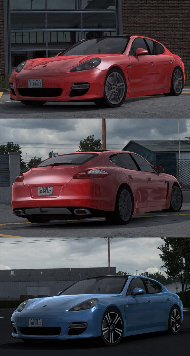 Porsche Panamera Turbo 970 2010 V8.0 1.54