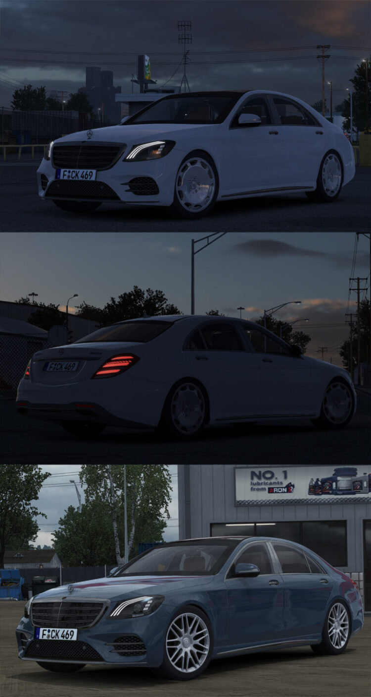 Mercedes-Benz W222 S-Class S-400d V5.0 1.54