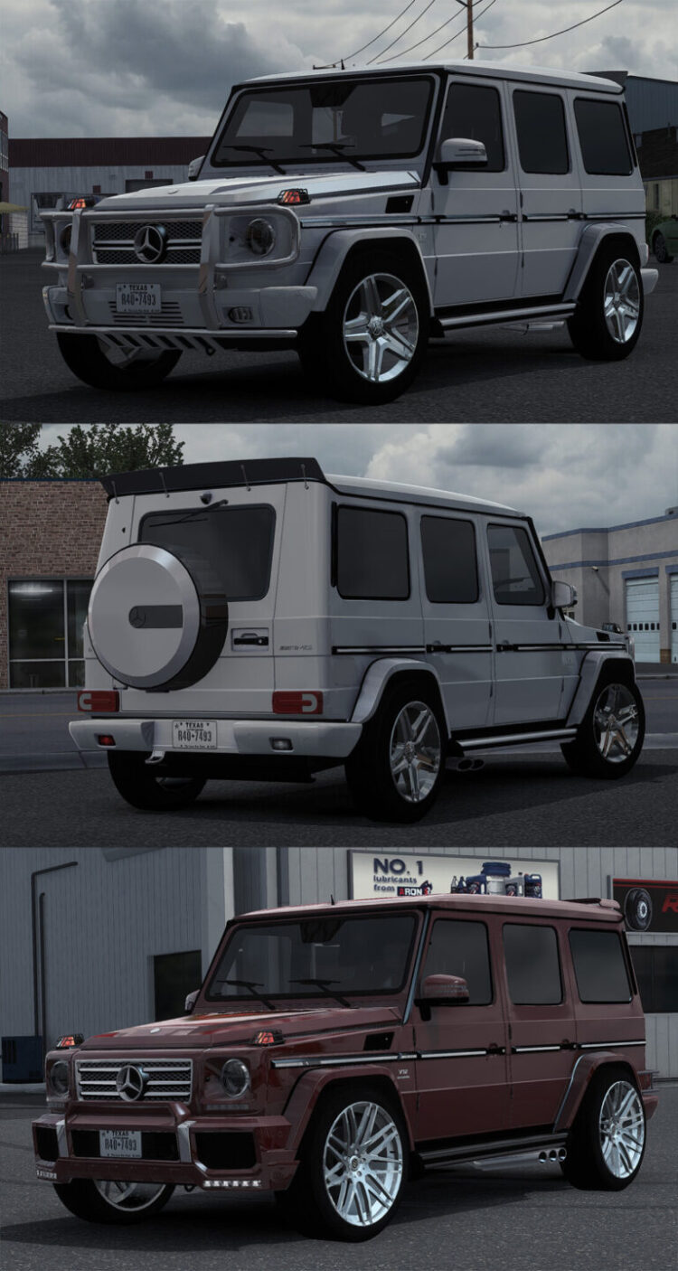 Mercedes-Benz W463 2012 G65 AMG V5.3 1.54