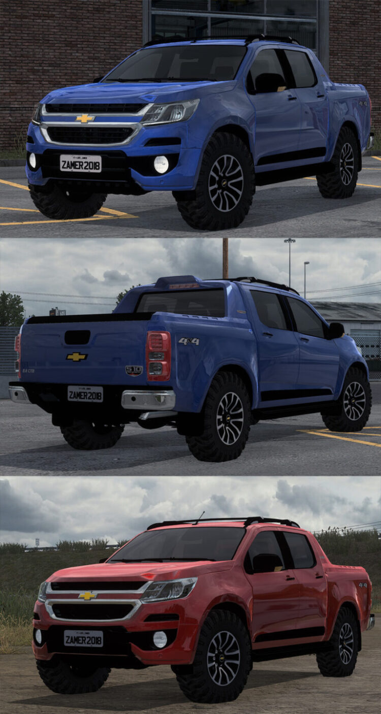 Chevrolet S10 High Country 2017 V6.1 1.54