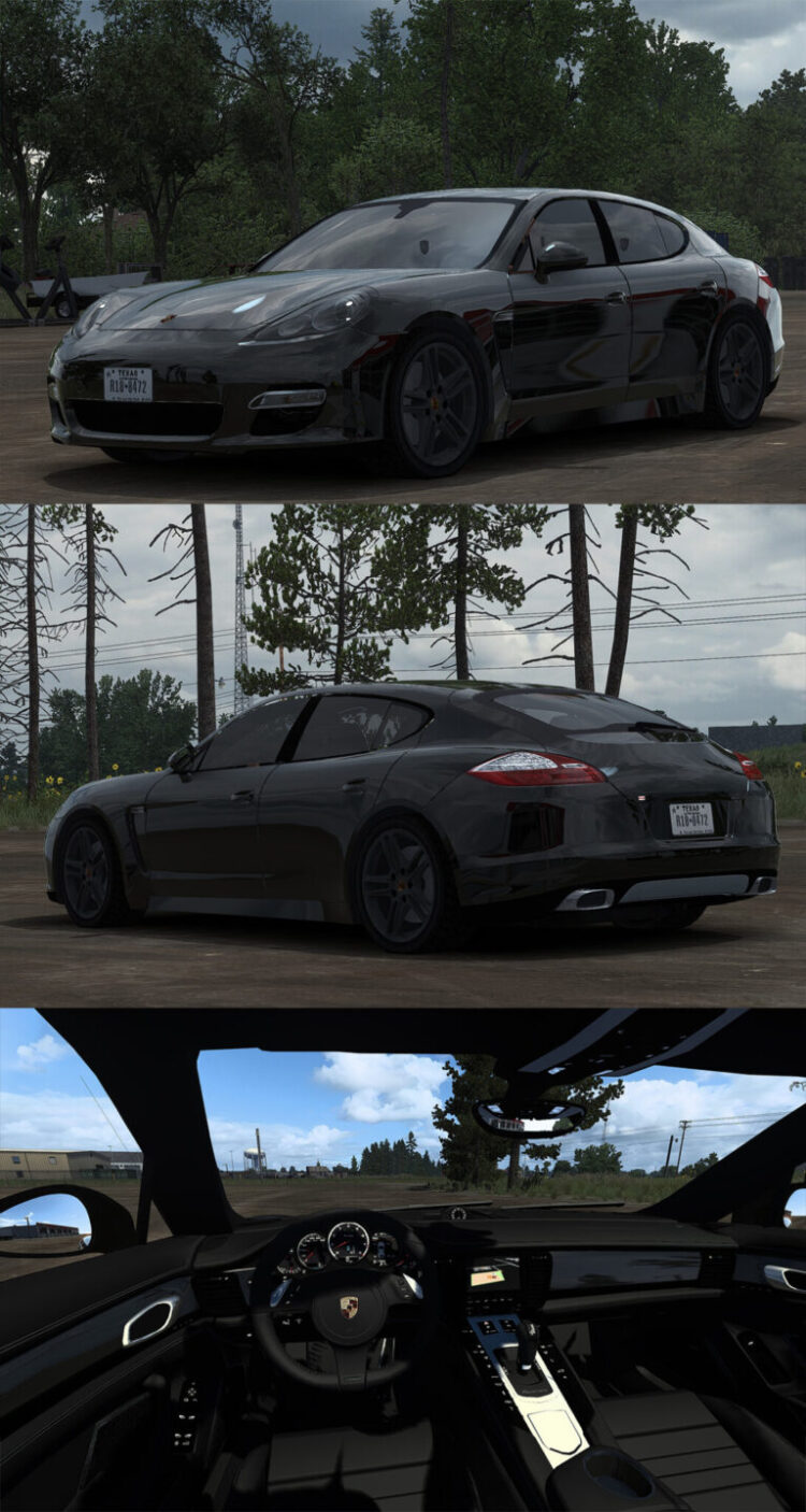 Porsche Panamera Turbo 970 2010 V8.0 1.54