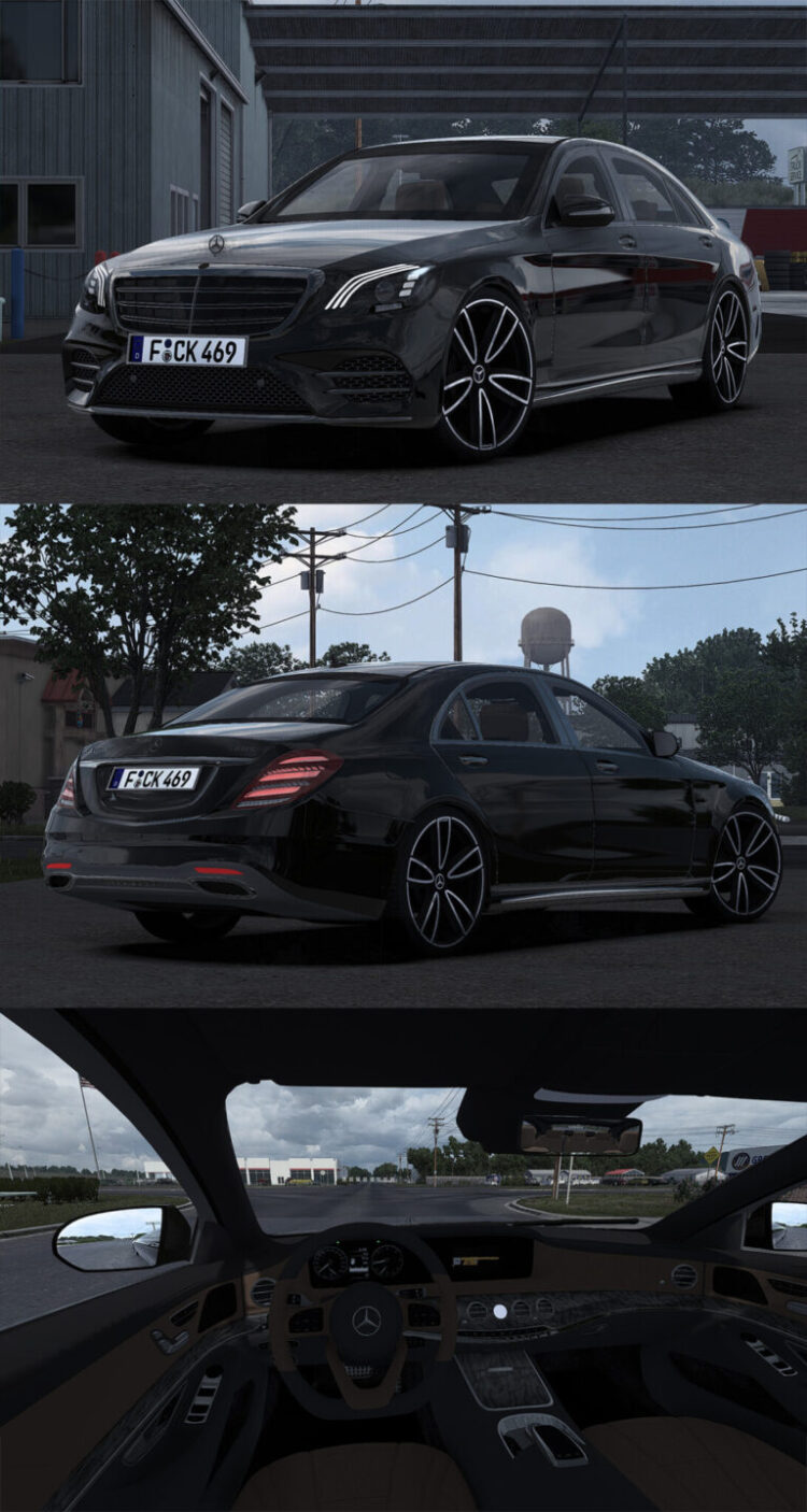 Mercedes-Benz W222 S-Class S-400d V5.0 1.54