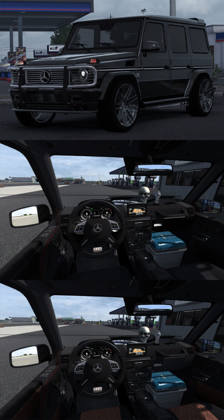 Mercedes-Benz W463 2012 G65 AMG V5.3 1.54