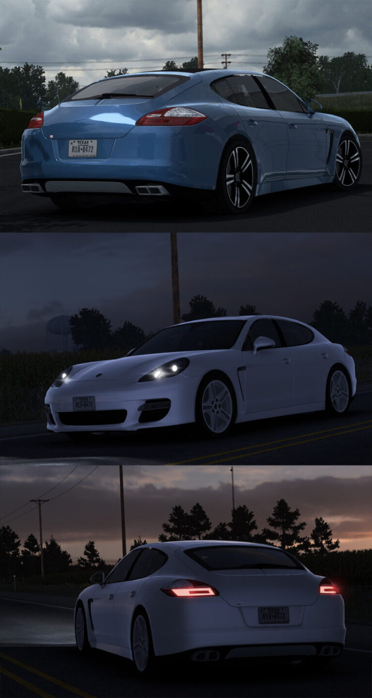 Porsche Panamera Turbo 970 2010 V8.0 1.54