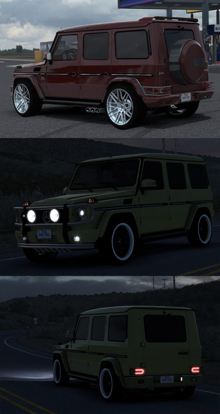 Mercedes-Benz W463 2012 G65 AMG V5.3 1.54