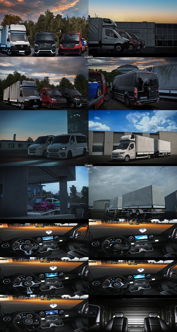 Mercedes-Benz Sprinter (Tourer Megamod)