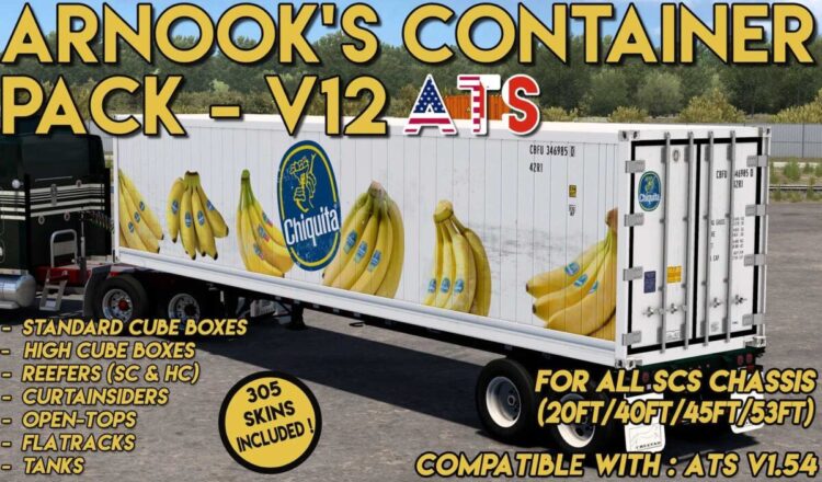 Arnook’s Container Pack – ATS Edition V12